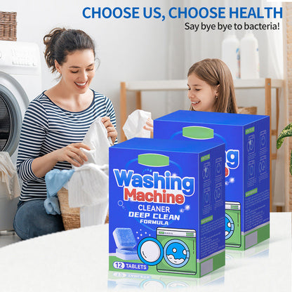 🧼 Washing Machine Cleaner Tablets – Deep Clean, Remove Odor & Keep Your Washer Fresh ✨🏠