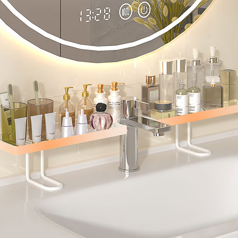 🔥50% Off Limited Time！💦Say Goodbye To Messy & Limescale‑Stained Desktops 🔥Over-the-Faucet Sink Organizer Shelf