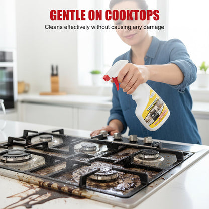 🧼 Powerful Kitchen Degreaser – Spray, Wipe, Shine – No Rinse Needed! 🍳✨ Tough on grease, gentle on surfaces – your kitchen’s new best friend. 💪🧽