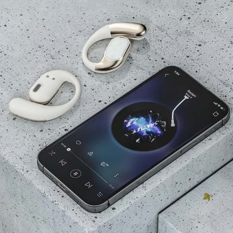 Lightweight Wireless Open-Ear Clear-Sound Earbuds
