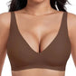 ⏳LAST DAY OF THE 50% OFF SALE💕Comfortable wireless bras for women, seamless, with a deep V-neckline, perfect for everyday wear