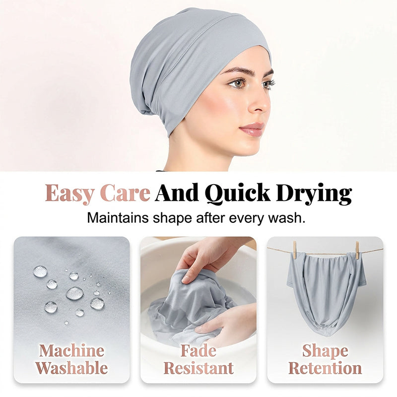 📢📢40% OFF !! ⏰Soft Stretch Turban Cap for Women