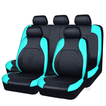 ⏳Time-Limited Special⏰9-Piece Universal Fit Leather Car Seat Cover Set-b