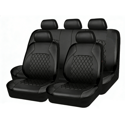 ⏳Time-Limited Special⏰9-Piece Universal Fit Leather Car Seat Cover Set-b