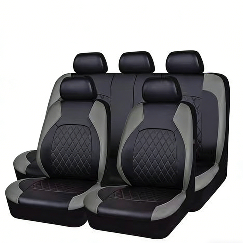 ⏳Time-Limited Special⏰9-Piece Universal Fit Leather Car Seat Cover Set-b