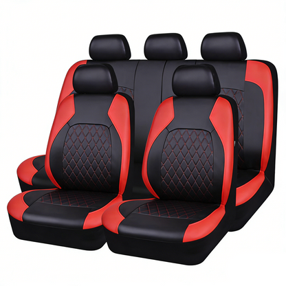 ⏳Time-Limited Special⏰9-Piece Universal Fit Leather Car Seat Cover Set-b