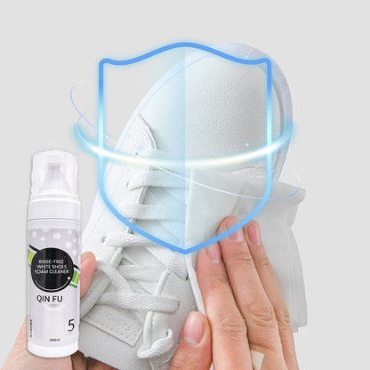 Rinse-Free White Shoes Foam Cleaner