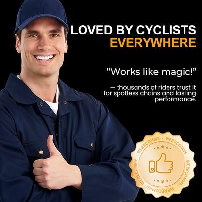 Deep-Cleaning & Rust-Resistant Bicycle Chain Cleaner
