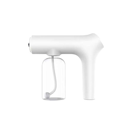 ⏳Time-Limited Special⏰Cordless Nano Atomizer Spray Gun‑Blue Light Touchless Disinfecting Sprayer, 380ML Rechargeable Ultra‑Fine Mist Gun for Home, Office & Household Sanitizing