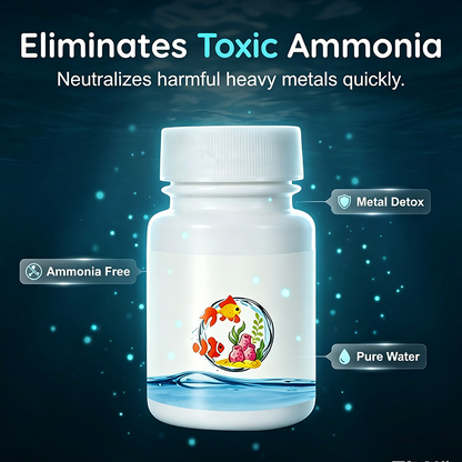 ⏰🔥50% OFF! 🌿 Instant Water Dechlorinator – Safe & Healthy Fish Tanks 🐠