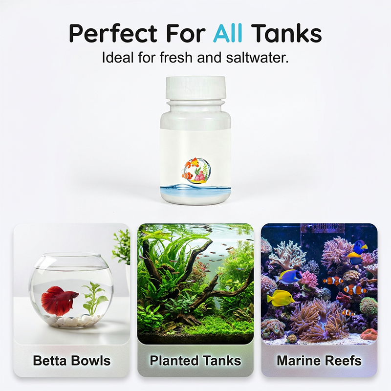 ⏰🔥50% OFF! 🌿 Instant Water Dechlorinator – Safe & Healthy Fish Tanks 🐠