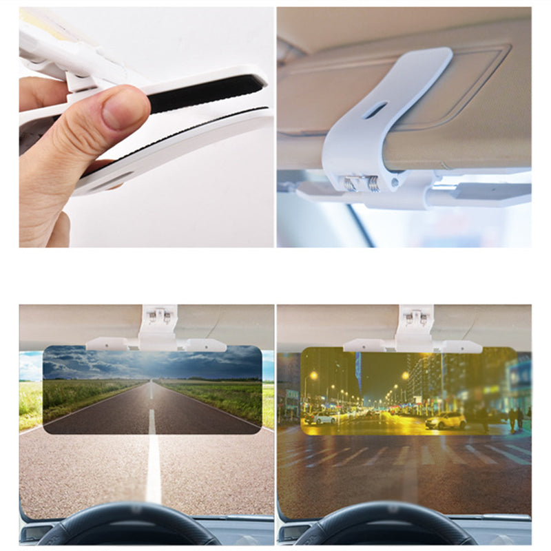 🚗 Save 50%! 🌙 Universal HD Anti-Glare Visor – Day & night driving safety ✨