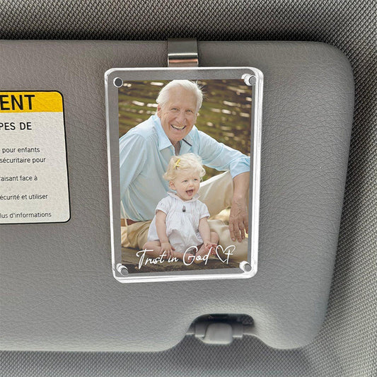 Portable Acrylic Magnetic Photo Frame