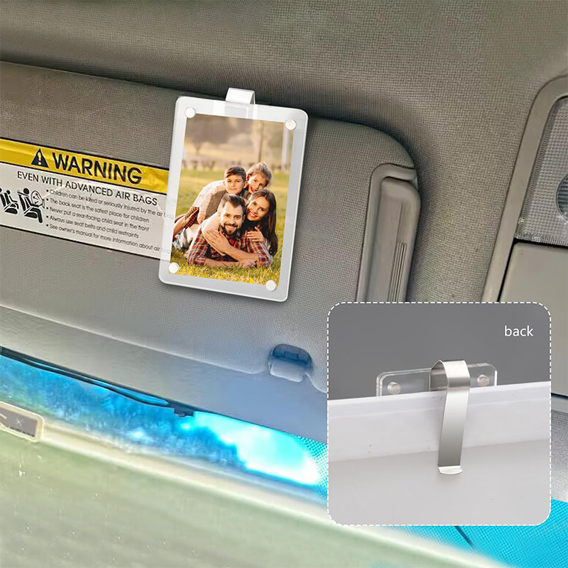 Portable Acrylic Magnetic Photo Frame