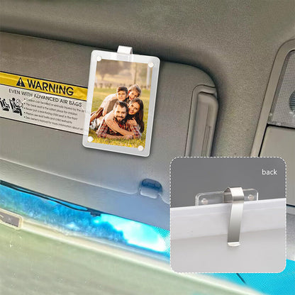 Portable Acrylic Magnetic Photo Frame