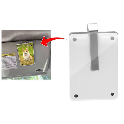 Portable Acrylic Magnetic Photo Frame