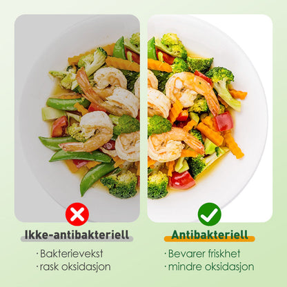 100 pieces. Food-grade elastic food cover - Antibacterial