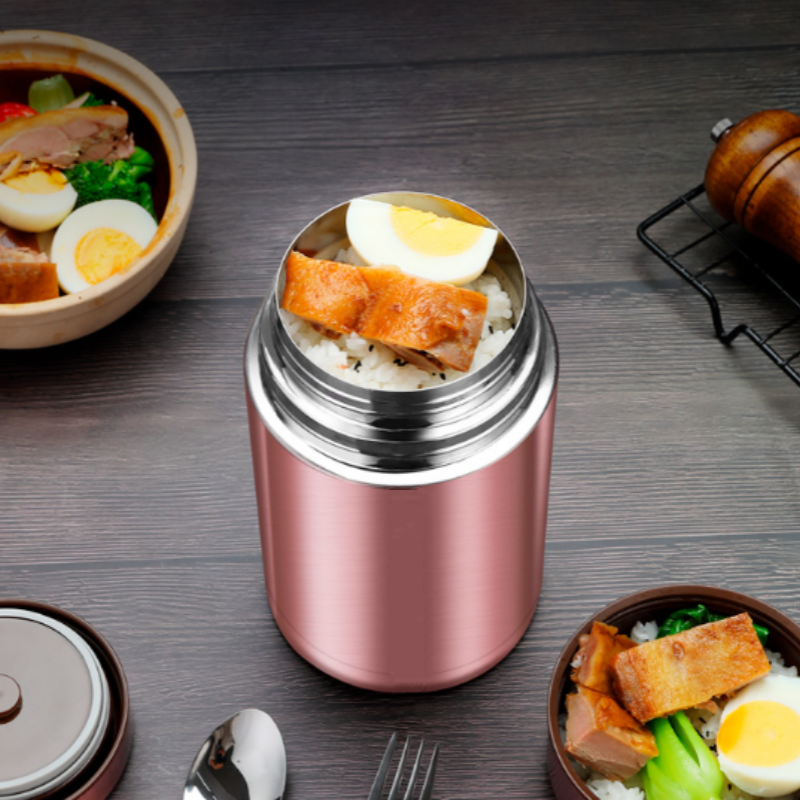 🍲 50% OFF NOW!🔥 316 Stainless Steel Food Jar – Vacuum Insulated & Leak-Proof – Thermal Cooking Essential 🥄