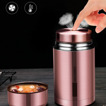 🍲 50% OFF NOW!🔥 316 Stainless Steel Food Jar – Vacuum Insulated & Leak-Proof – Thermal Cooking Essential 🥄