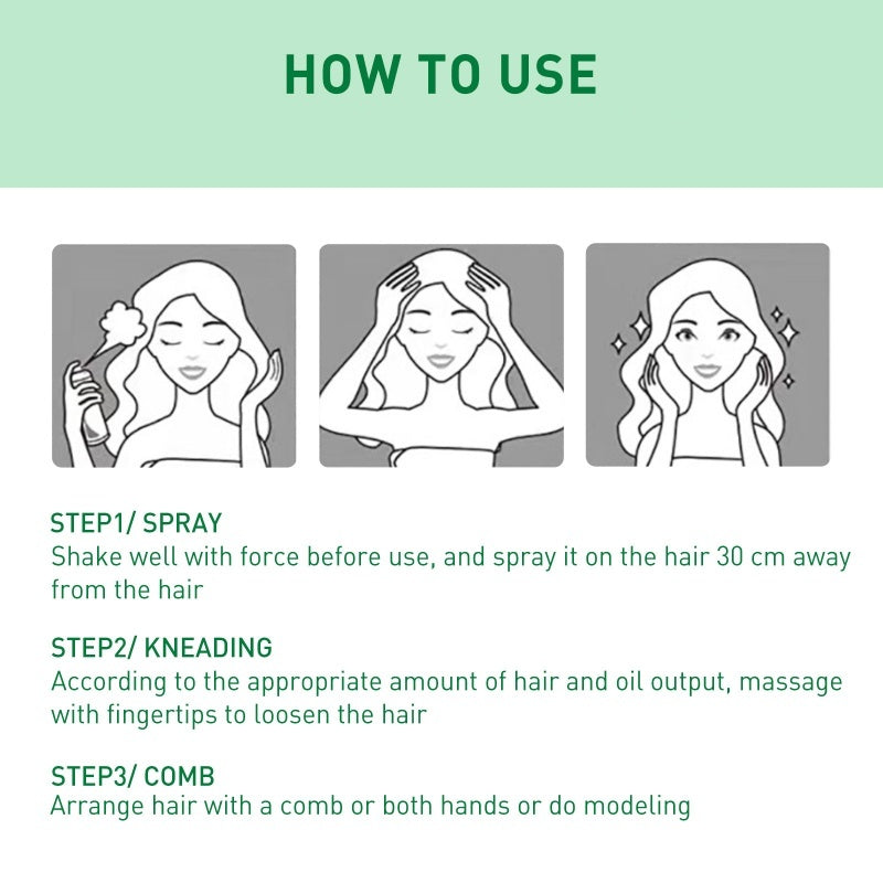 Fluffy Volume Oil-Control Hair Spray