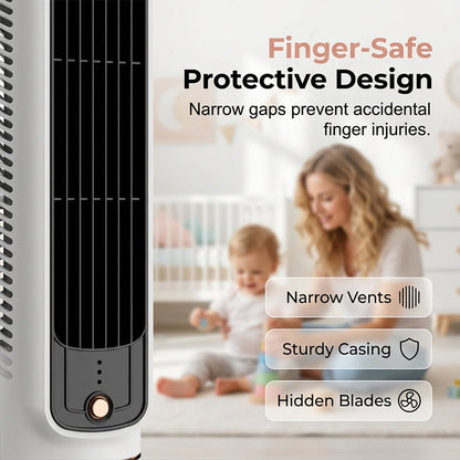 Portable USB Tower Fan with 3 Speeds