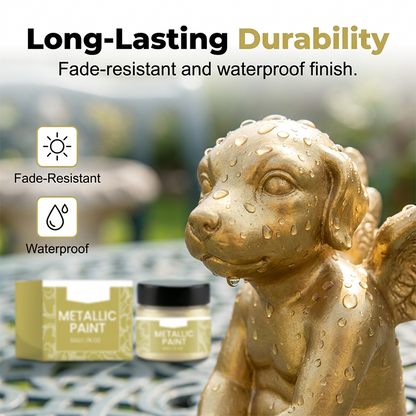 Versatile Metallic Paint for All Crafts