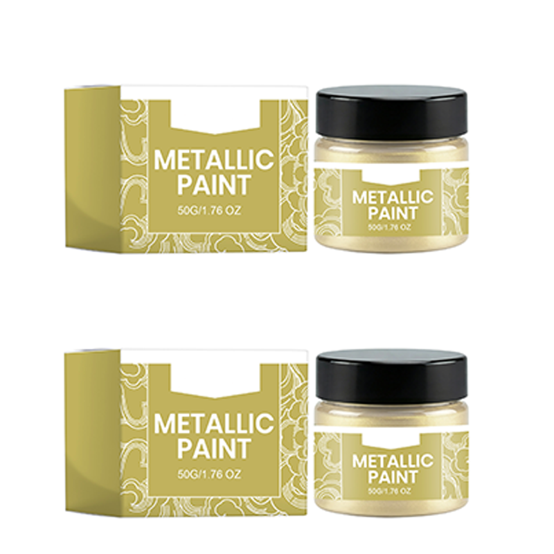 Versatile Metallic Paint for All Crafts