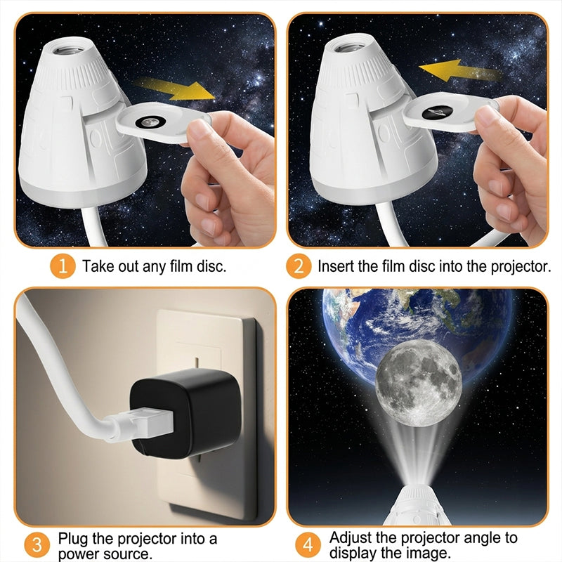 🌌Immersive planetarium projector for a bedroom ambiance