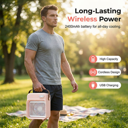 Wireless Desktop Air Cooler & Humidifier