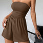Stylish Strapless Bodycon Jumpsuit