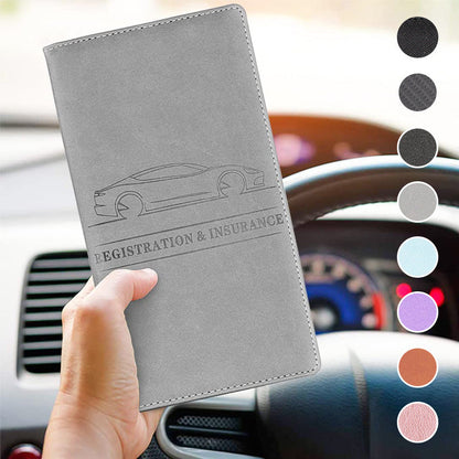 📢📢50% OFF !! ⏰Car Magnetic Closure Essential Document Organizer
