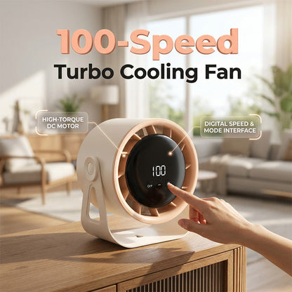 100-Speed High Velocity Hanging Circulating Fan