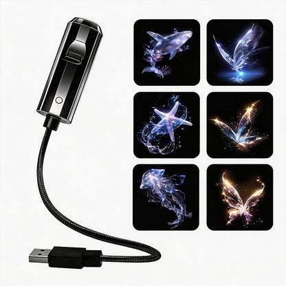 Projetor HD «Galaxy & Ocean» com tecnologia Plug-and-Play como luz noturna🥳Mais de 50 000 utilizadores satisfeitos