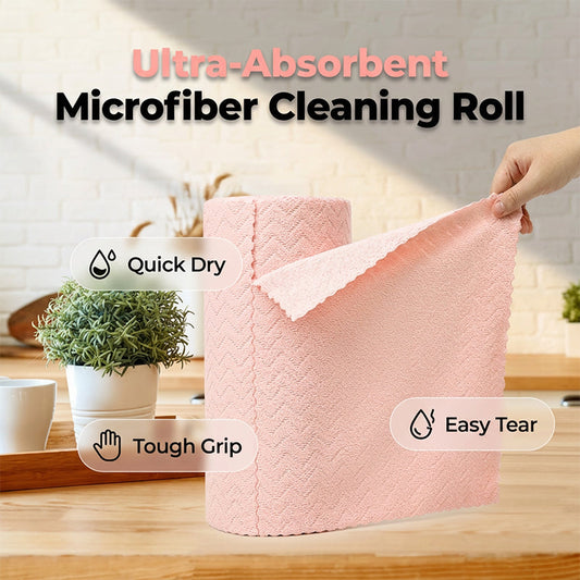 ⚡50% OFF NOW💥Reusable Microfiber Cleaning Cloth Roll