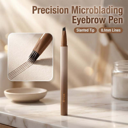 🥳2026 HOT SALE🥳💞50K+ SOLD!✨🖌️ 50% OFF! Microblading Eyebrow Pen – 0.1mm fork tip, hair‑like strokes. Waterproof, smudge‑proof. Natural brows in seconds! 💁‍♀️🌸