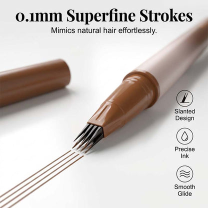 🥳2026 HOT SALE🥳💞50K+ SOLD!✨🖌️ 50% OFF! Microblading Eyebrow Pen – 0.1mm fork tip, hair‑like strokes. Waterproof, smudge‑proof. Natural brows in seconds! 💁‍♀️🌸