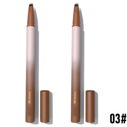 🥳2026 HOT SALE🥳💞50K+ SOLD!✨🖌️ 50% OFF! Microblading Eyebrow Pen – 0.1mm fork tip, hair‑like strokes. Waterproof, smudge‑proof. Natural brows in seconds! 💁‍♀️🌸