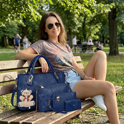 🔥2026 Hot Sale 49% OFF✨Women's Versatile 4-Piece Handbag Set