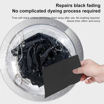 5PCS/10PCS Black Clothes Restorer Sheets