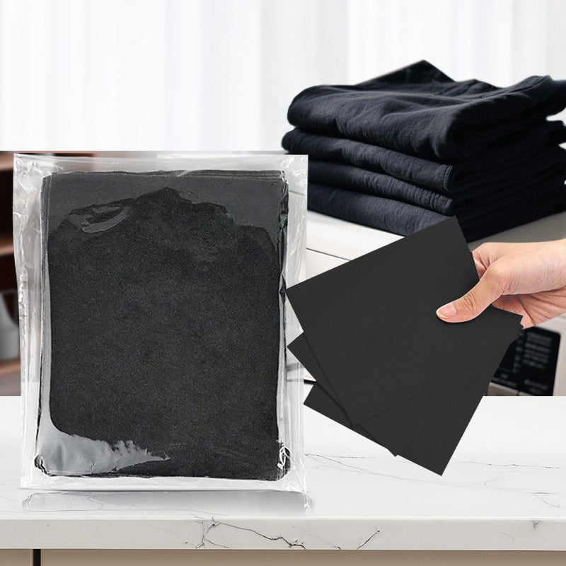 5PCS/10PCS Black Clothes Restorer Sheets
