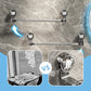 Adjustable Suction Cup Towel Bar
