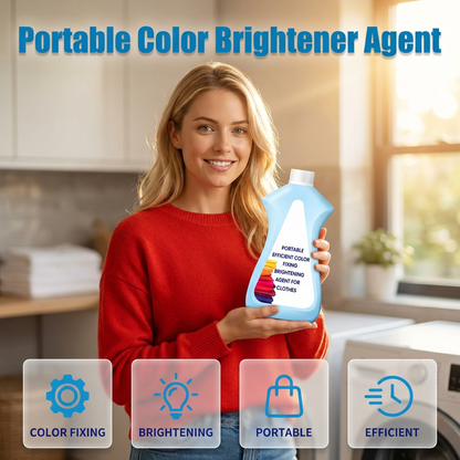 Portable Efficient Color Fixing ＆ Brightening Agent For Clothes