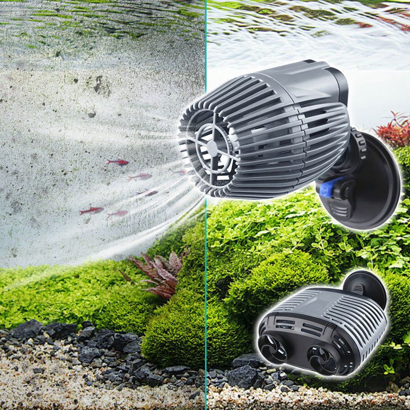 🥳2026 HOT SALE🥳💞50K+ SOLD!🐠🌊 50% OFF! Aquarium Mini Wave Maker – 360° silent circulation, energy‑saving motor. Healthier fish & plants. A reef whisperer! 🌟💧