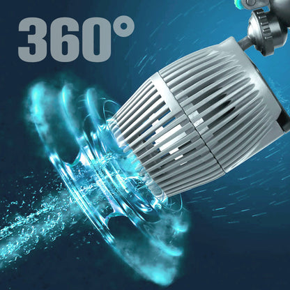 🥳2026 HOT SALE🥳💞50K+ SOLD!🐠🌊 50% OFF! Aquarium Mini Wave Maker – 360° silent circulation, energy‑saving motor. Healthier fish & plants. A reef whisperer! 🌟💧