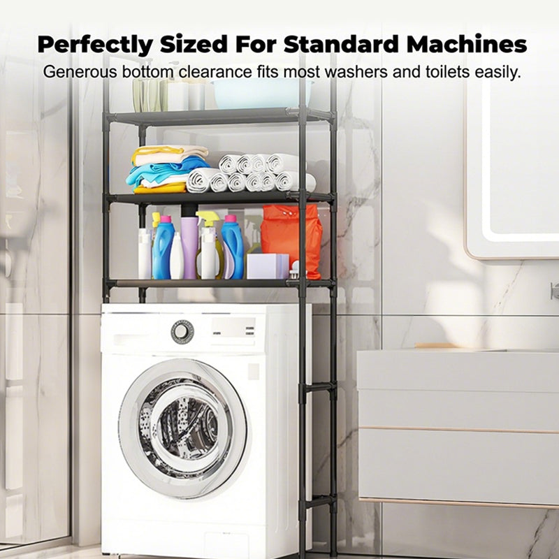 ❤️‍🔥No-Drill Bathroom & Laundry Organizer Shelf