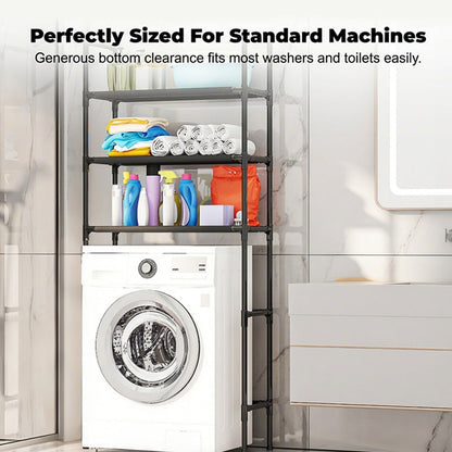 ❤️‍🔥No-Drill Bathroom & Laundry Organizer Shelf