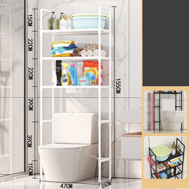 ❤️‍🔥No-Drill Bathroom & Laundry Organizer Shelf