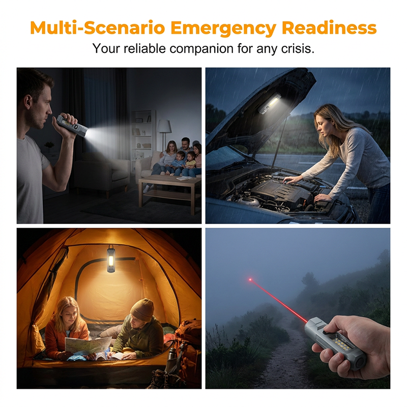 Infrared Laser Flashlight with COB Magnetic Base