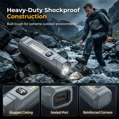Infrared Laser Flashlight with COB Magnetic Base