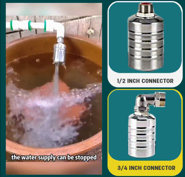 304 Stainless Steel Completely Automatic Water Level Control Floating Valve